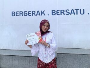Anggia Ananda Safitri dari UIN SGD, Delegasi Tingkat Nasional Womenspirasi Summit 3
