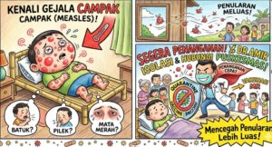 Gejala Campak