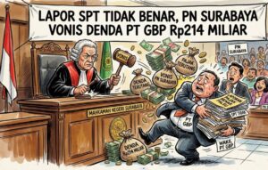 Lapor SPT Tidak Benar, PN Surabaya Vonis Denda PT GBP Rp214 Miliar