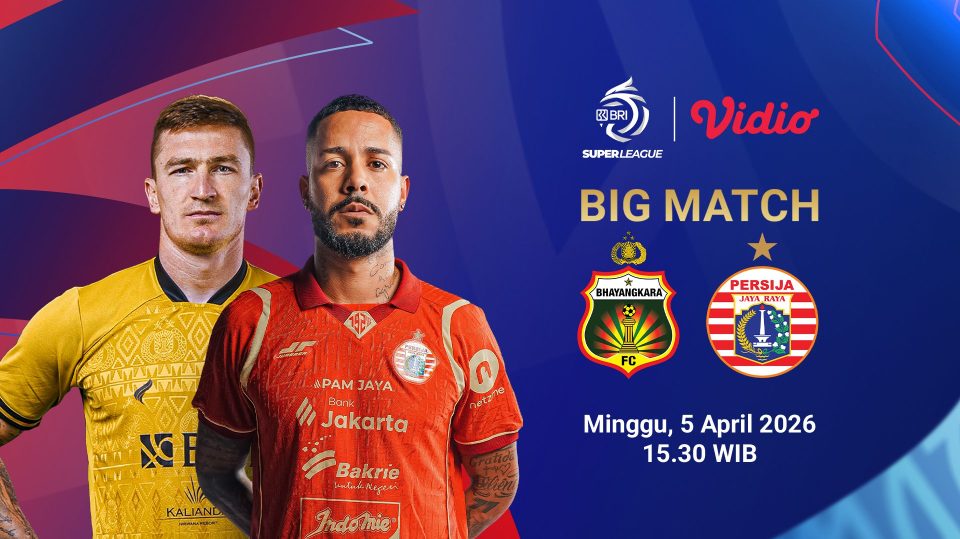 Bhayangkara vs Persija BRI Super League 2025/2026