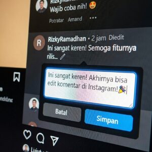 Instagram Hadirkan Fitur Baru, Bisa Edit Komentar hingga 15 Menit