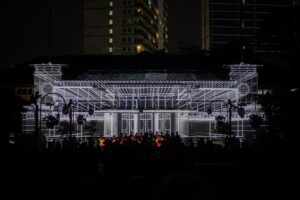 Ngabandungan Bandung Bangun Kesiapsiagaan Bencana Lewat Video Mapping