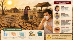 Kemarau Lebih Kering dan Panjang, Waspadai Beberapa Penyakit Ini