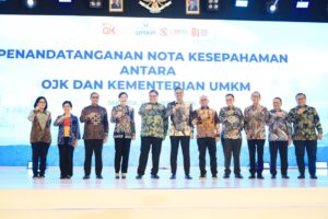 OJK Perkuat Kolaborasi Dukung Pengembangan UMKM, Pembiayaan UMKM Capai Rp1