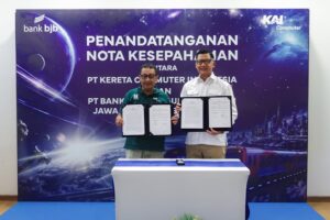 bank bjb dan KAI Commuter Bersinergi Hadirkan Ekosistem Transaksi Digital yang Terintegrasi